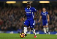 LONDON, ENGLAND - JANUARY 22:  Ngolo Kante of Chelsea in action during the Premier League match between Chelsea and Hull City at Stamford Bridge on January 22, 2017 in London, England.  (Photo by Richard Heathcote/Getty Images)